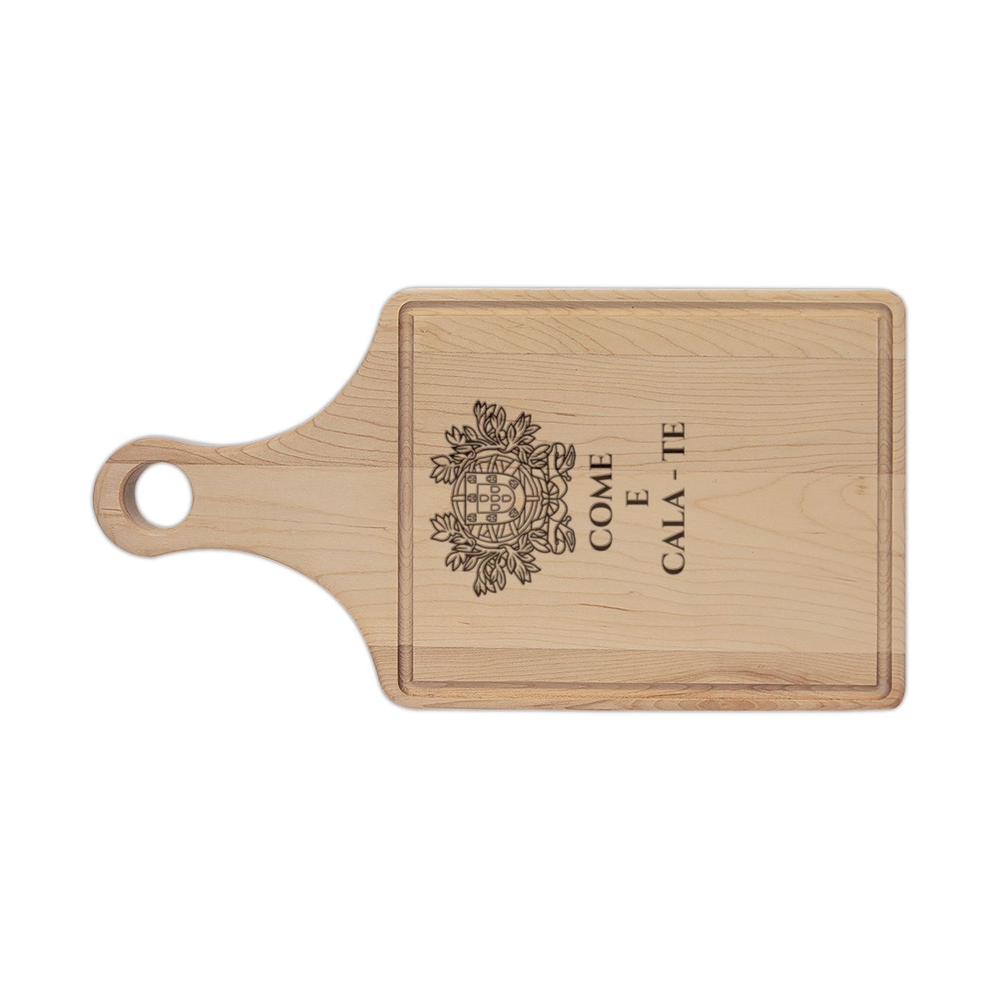Wood Cutting Board "Come E Cala - Te"