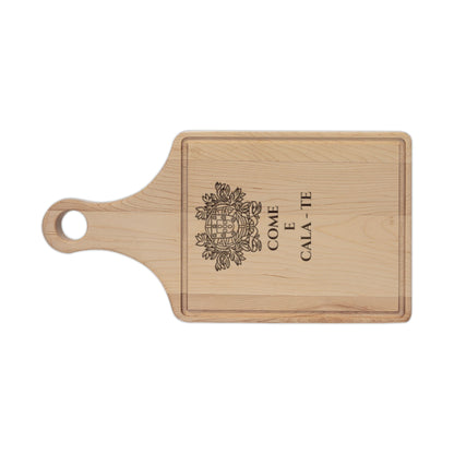 Wood Cutting Board "Come E Cala - Te"