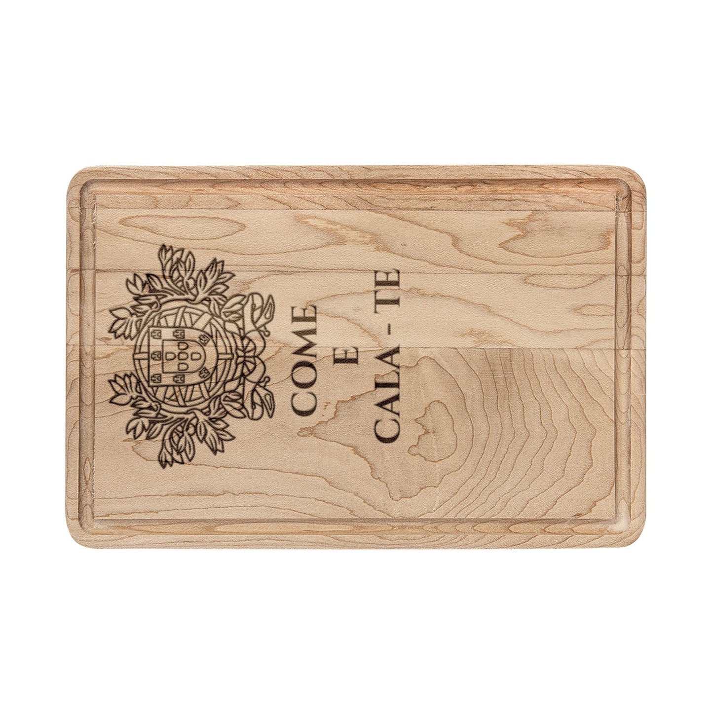 Wood Cutting Board "Come E Cala - Te"